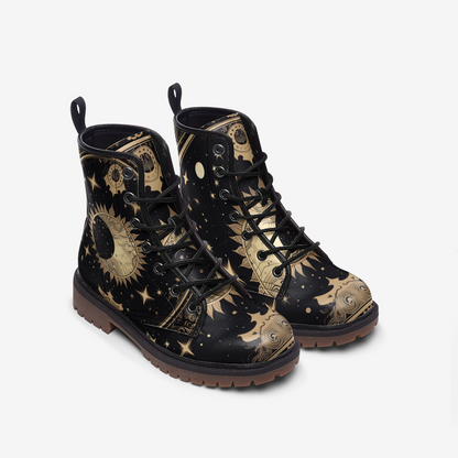 Moon Phases Casual Leather Lightweight boots MT