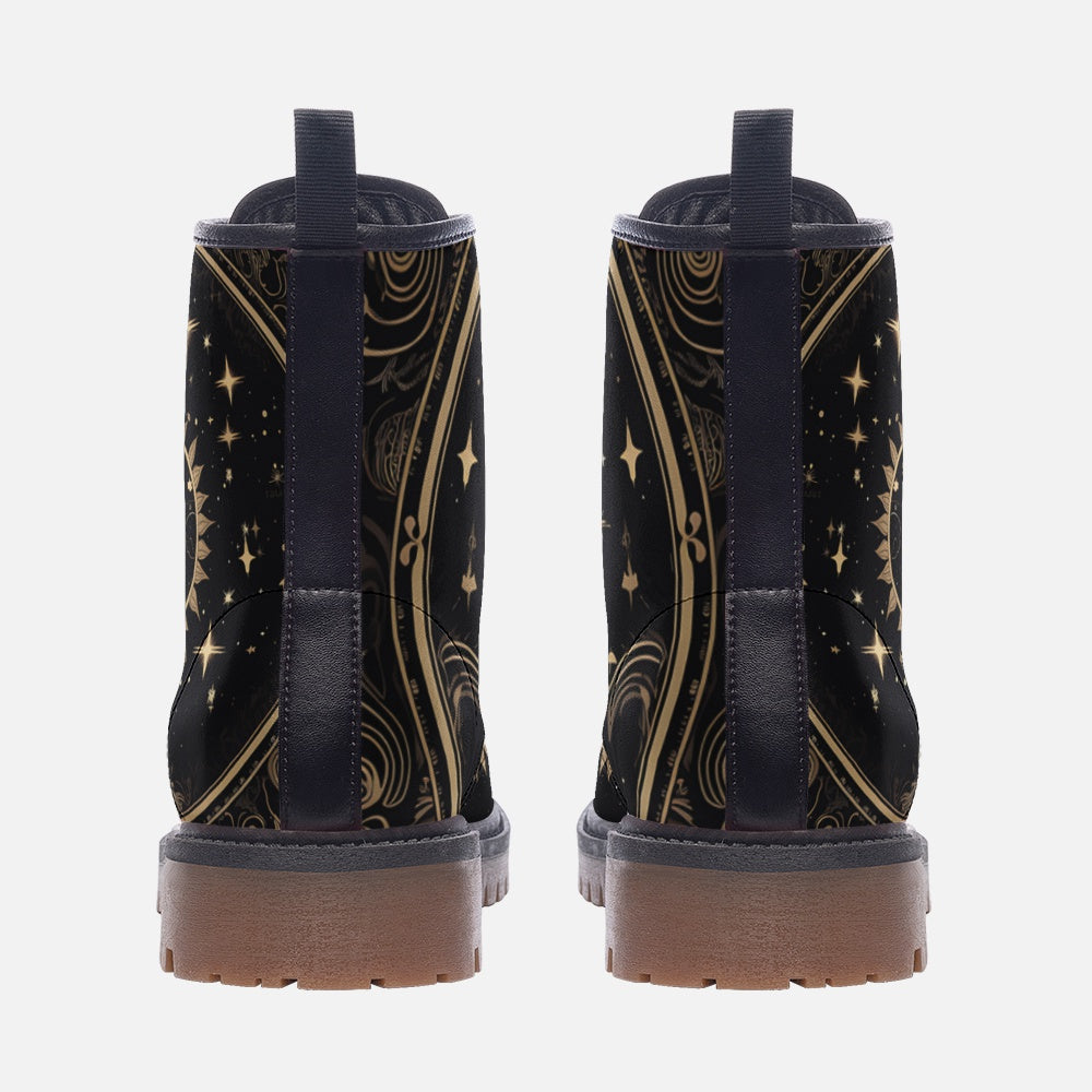 Moon Phases Casual Leather Lightweight boots MT