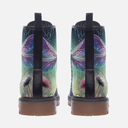 Dragonfly Combat Boots – Vegan Leather